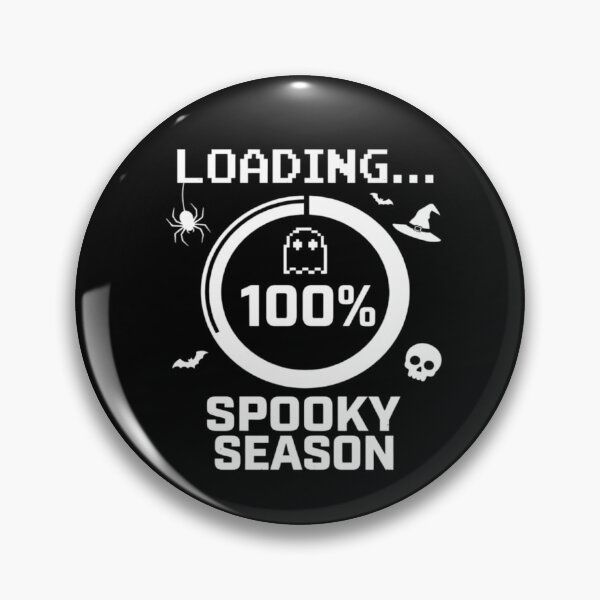 Item preview, Loading Spooky Season 100%, Funny Halloween designed and sold by CloudyPress.