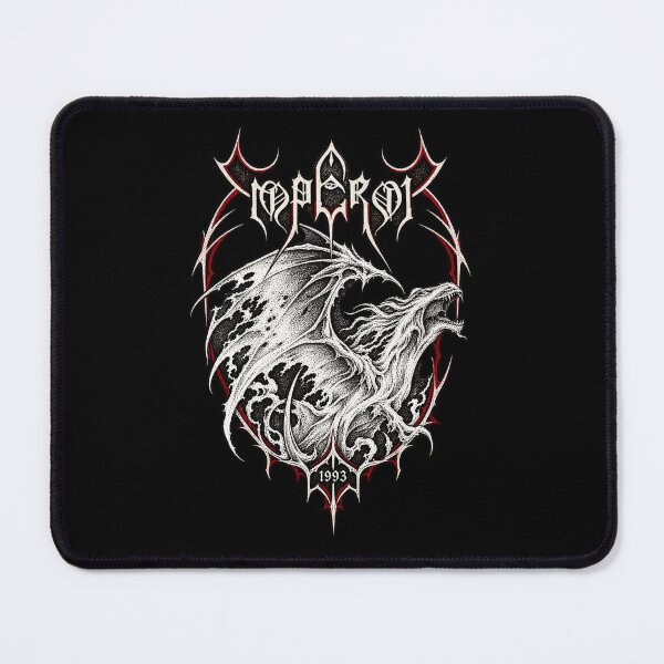 Item preview, Emperor 1993 – Norwegian Black Metal Dragon Gothic Band Art designed and sold by Jadegothgobby.