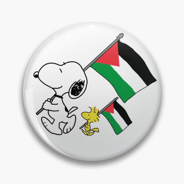 Item preview, Cartoon Pro-Palestine Flag designed and sold by MarieMakez.