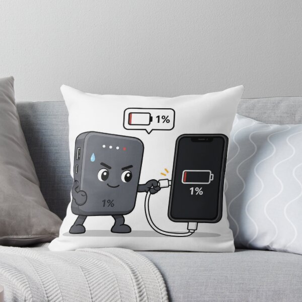Artikelvorschau, One Percent Power Bank Hero Funny Tech Sticker entworfen und verkauft von BrashBear.