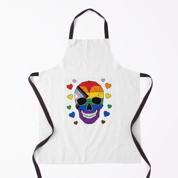 Item preview, Pride Skull, Rainbow Geometric LGBTQ Skull Art designed and sold by Terra Nova Collective.