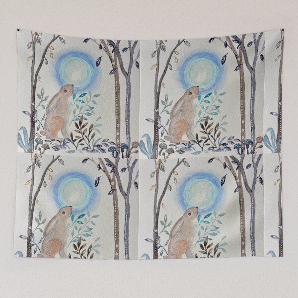Item preview, Hare and the Moon designed and sold by PaintyCreator.