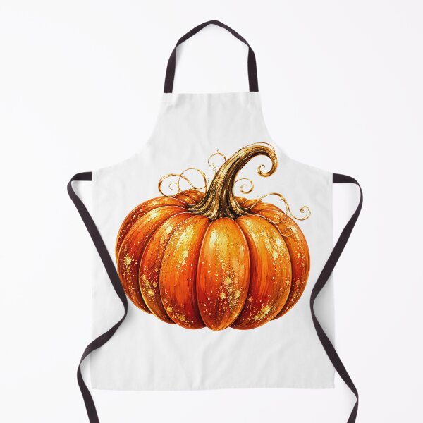 Item preview, Golden Autumn Pumpkin | Elegant Orange Fall Desig designed and sold by CalmMandala.
