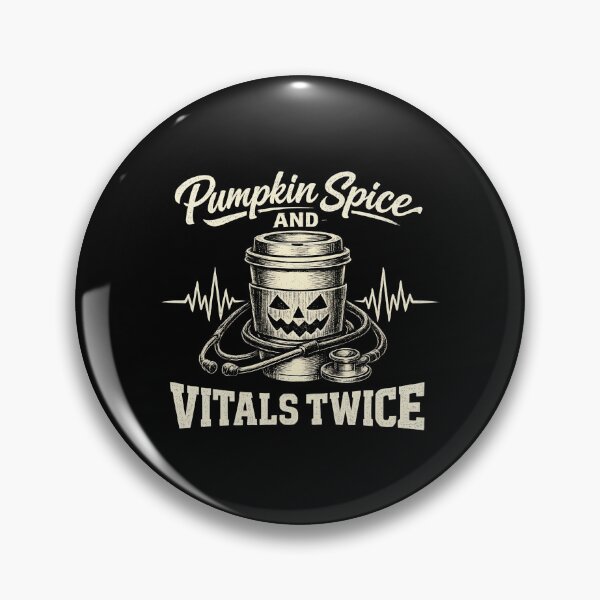 Item preview, Pumpkin Spice And Vitals Twice Distressed Coffee Art Artwork designed and sold by adiencarteras.