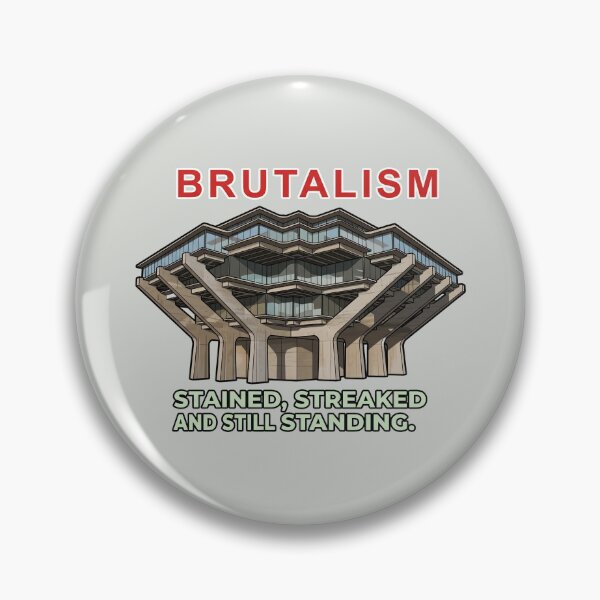 Item preview, Brutalism Concrete Design - Stained, Streaked, and Still Standing designed and sold by TribeGlyph.