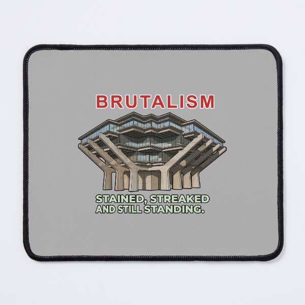 Item preview, Brutalism Concrete Design - Stained, Streaked, and Still Standing designed and sold by TribeGlyph.