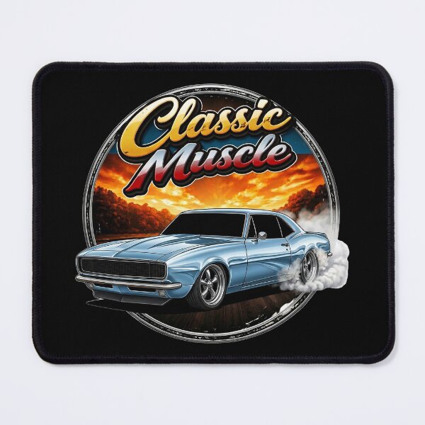 Item preview, 1967 Camaro Classic Muscle – Light Blue designed and sold by T-Bucket-Tees.