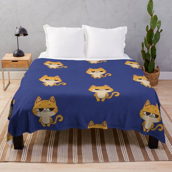 Item preview, Grumpy Orange Tabby Cat – Unimpressed Cute Cartoon Cat designed and sold by Mousy17.