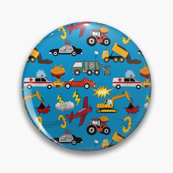 Artikelvorschau, Comic-Retro-Trucks, Autos, Fahrzeuge, Flugzeuge entworfen und verkauft von idovedesign.