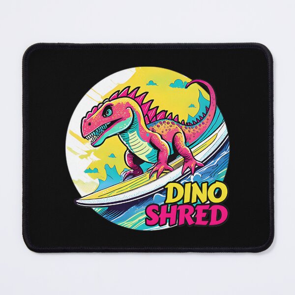 Item preview, Funny Anime Dinosaur Surfing Cartoon Design for Fans designed and sold by ItIsIsz.