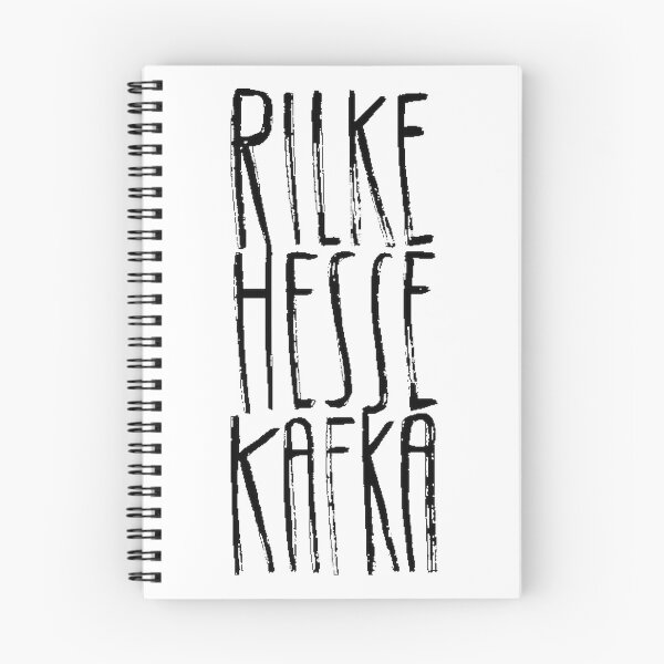 Item preview, Inspirational Writers Rilke Hesse Kafka Literary Quotes Art Design designed and sold by DeadFunny Designs.
