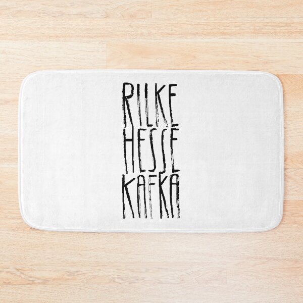 Item preview, Inspirational Writers Rilke Hesse Kafka Literary Quotes Art Design designed and sold by DeadFunny Designs.