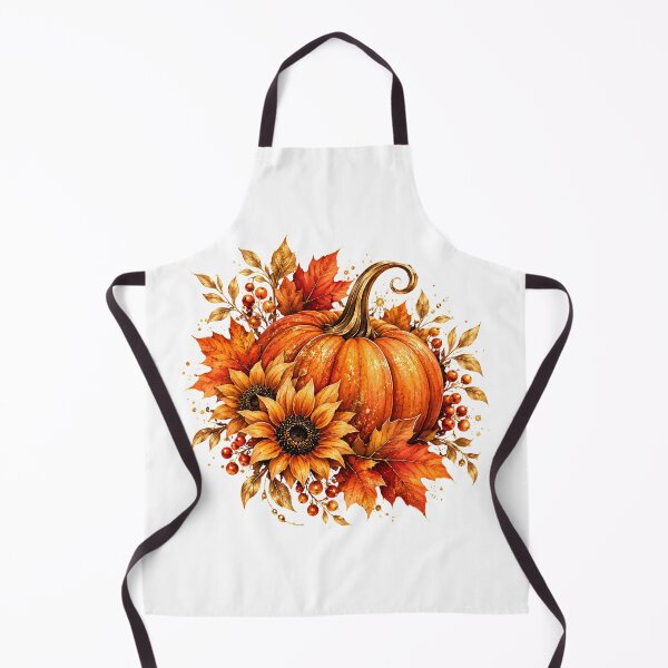 Item preview, Golden Autumn Pumpkin | Elegant Fall Floral Desig designed and sold by CalmMandala.