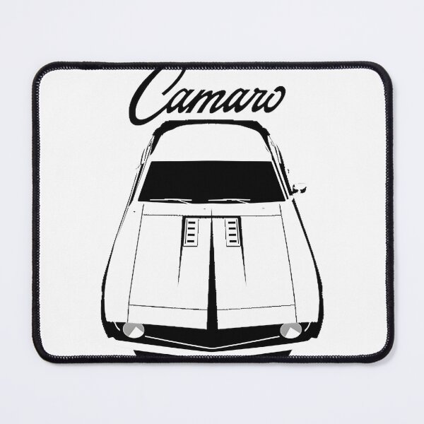Item preview, Classic First Generation Camaro Vintage Muscle Car Illustration designed and sold by jaxdragnil.