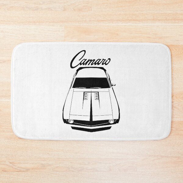 Item preview, Classic First Generation Camaro Vintage Muscle Car Illustration designed and sold by jaxdragnil.