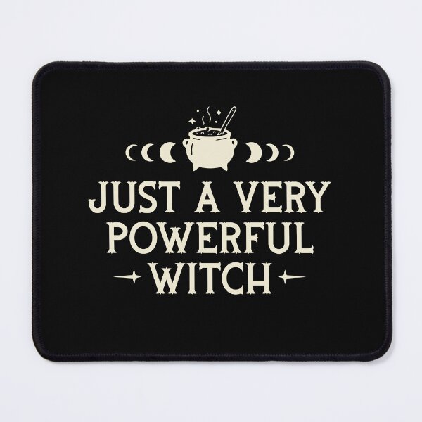 Item preview, Just A Very Powerful Witch Cauldron Moon Phases designed and sold by LinaValearte.