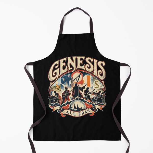 Artikelvorschau, Genesis – Alle Epochen – Klassisches Vintage-Band-Artwork aus dem Progressive Rock entworfen und verkauft von Jadegothgobby.