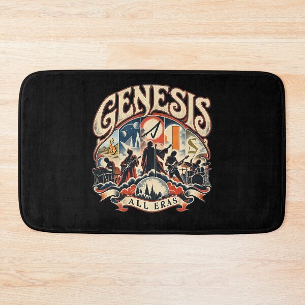 Item preview, Genesis All Eras – Vintage Progressive Rock Classic Band Art designed and sold by Jadegothgobby.