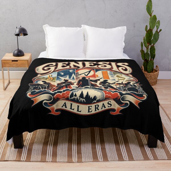 Artikelvorschau, Genesis – Alle Epochen – Klassisches Vintage-Band-Artwork aus dem Progressive Rock entworfen und verkauft von Jadegothgobby.