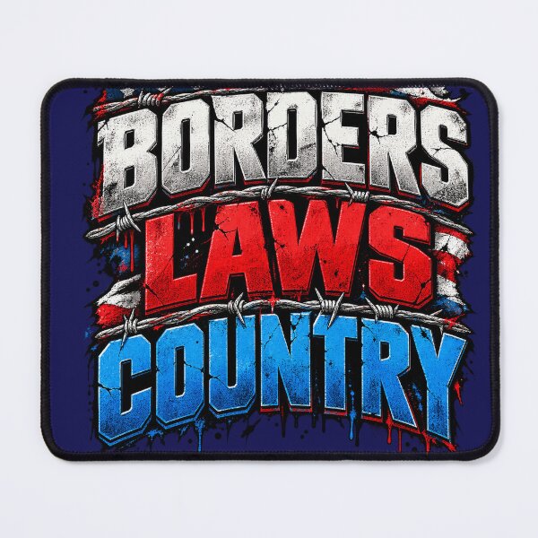 Artikelvorschau, Grenzen Gesetze Land – Patriotisches Amerika Politisches Design entworfen und verkauft von Petrichor82.