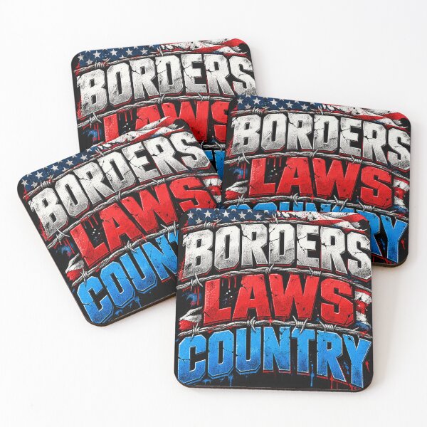 Item preview, Borders Laws Country – Patriotic America Political Design designed and sold by Petrichor82.