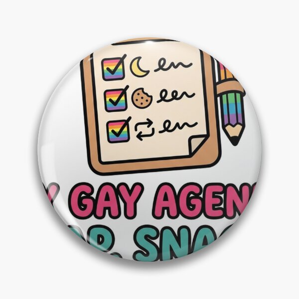 Item preview, My Gay Agenda Nap Snack Repeat Funny Pride Sticker designed and sold by Off Beat Tee Hut.