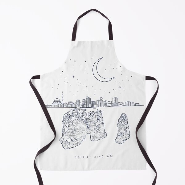 Artikelvorschau, Beirut 3:47 Uhr T-Shirt | Raouche Rocks Linienzeichnung Libanon Design entworfen und verkauft von Anthonyelkh99.