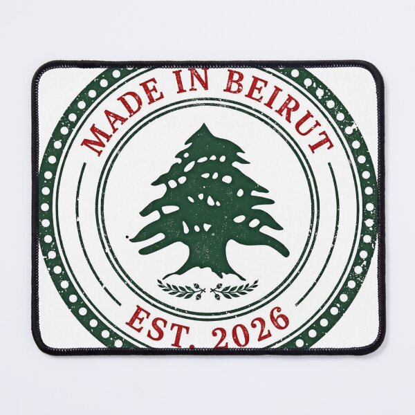 Item preview, Made in Beirut T-Shirt | Vintage Lebanese Cedar Badge Design designed and sold by Anthonyelkh99.