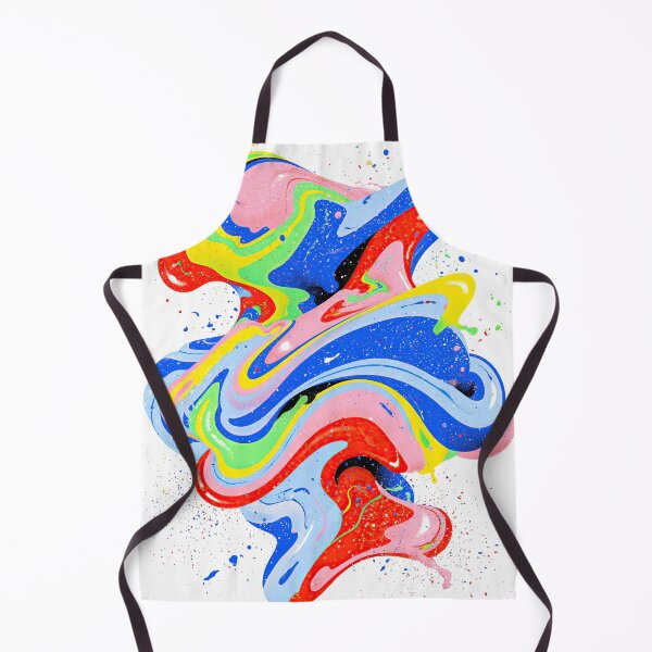 Item preview, Colorful Liquid Abstract Swirl designed and sold by folskullyz.