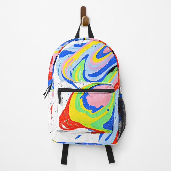 Item preview, Colorful Liquid Abstract Swirl designed and sold by folskullyz.
