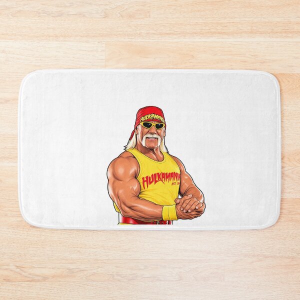 Item preview, Hulk Hogan, leyenda de la lucha libre de la WWE, Hulkamania Retro designed and sold by t-patterns.