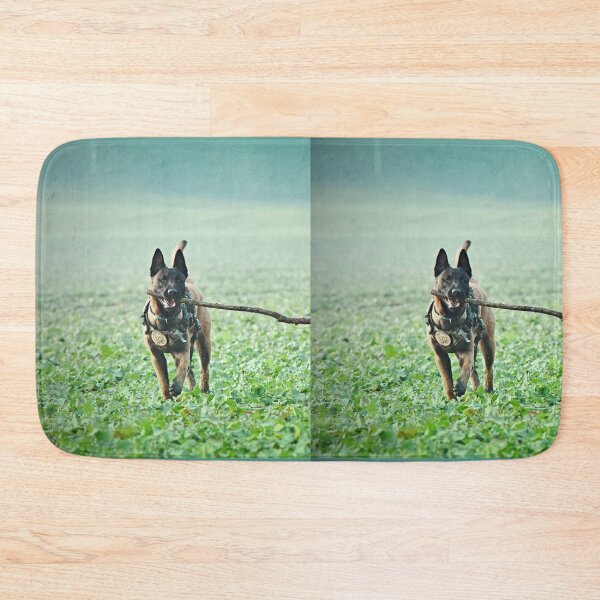 Item preview, Belgian Malinois Running With Big Stick designed and sold by VanGaldo.