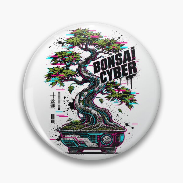 Item preview, Cybernetic Bonsai Brutalist Glitch Art designed and sold by FUIRY .