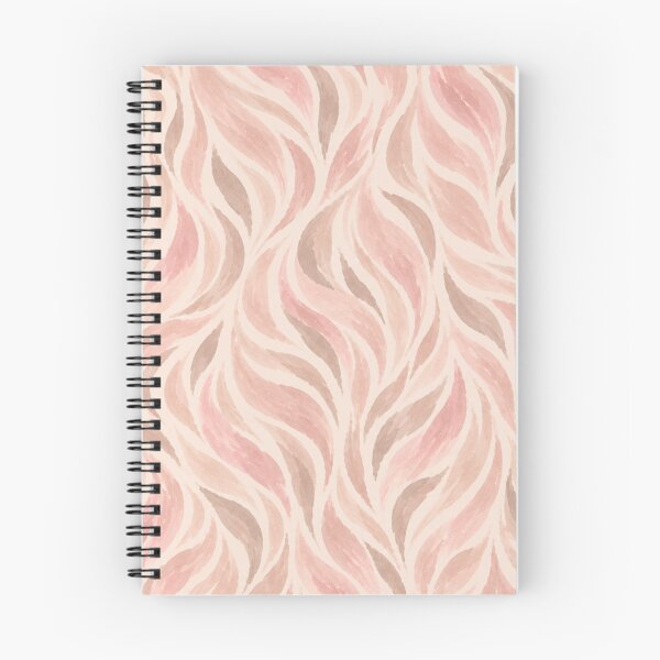Aperçu de l'œuvre Blush Zebra Waves – Soft Pastel Animal Pattern créée et vendue par HO•Designs.