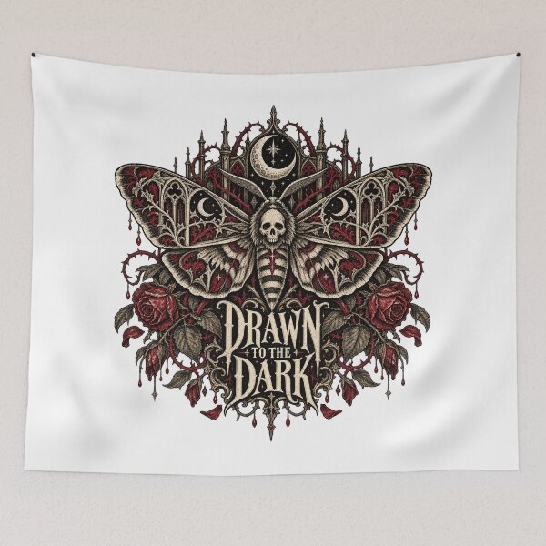 Item preview, Drawn Into Darkness designed and sold by CleanLine Studio.