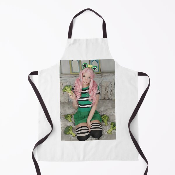 Item preview, Artistic Portrait Inspired by Belle Delphine Style with Vibrant Colors and Unique Expression designed and sold by SimTaz.