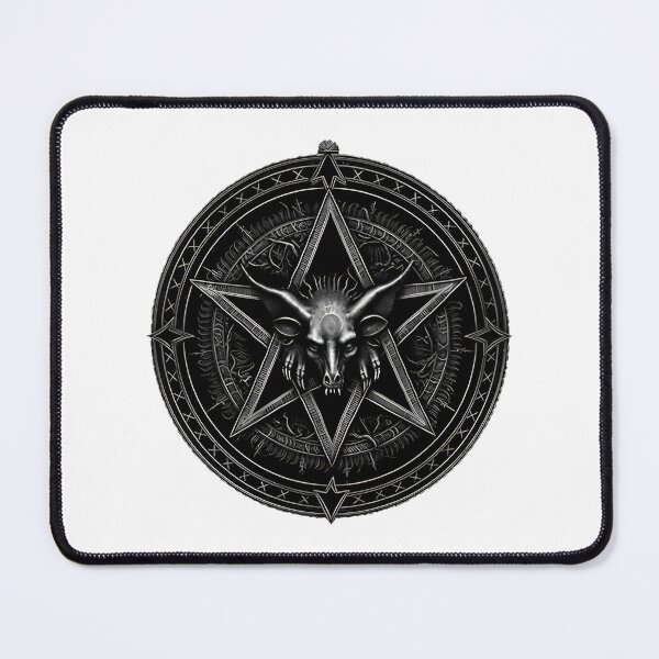 Item preview, Dark Gothic Church of Satan Symbol Artwork for Alternative Style designed and sold by godondiet.