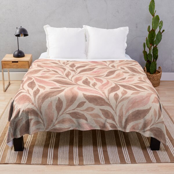 Item preview, Blush Botanical Leaves – Soft Watercolor Pattern designed and sold by HO•Designs.