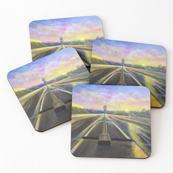 Item preview, Evening at the Drag Strip designed and sold by April Frame Art.