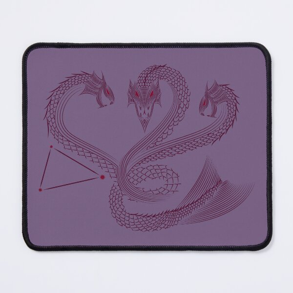 Item preview, Hydrus Celestial Serpent Purple Minimalist Geometric Design designed and sold by JAMerArc.