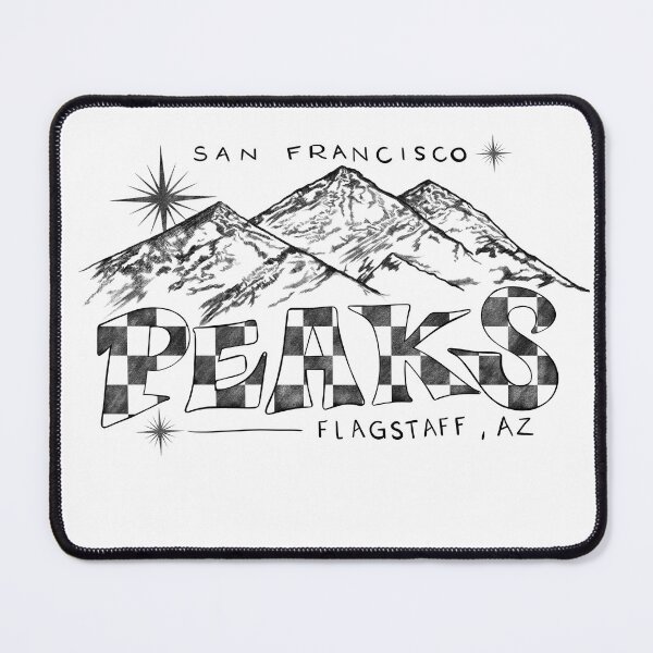 Item preview, San Francisco Peaks - Flagstaff, Arizona - Checkerboard designed and sold by RominEmpire.
