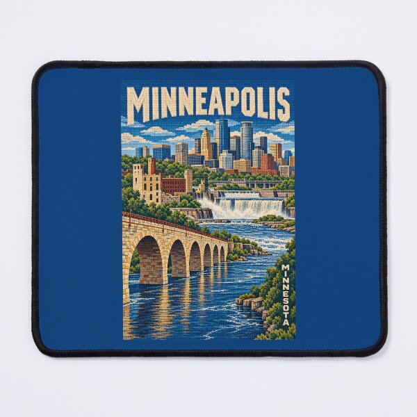 Item preview, Minneapolis - Minnesota - USA designed and sold by GoodOldVintage.