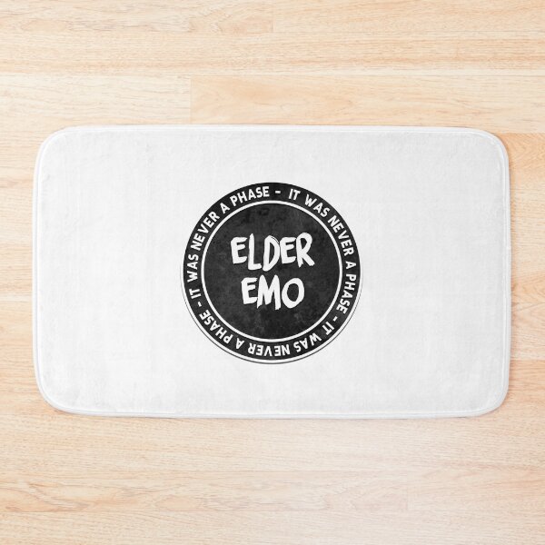 Item preview, Elder emo - It was never a phase - black designed and sold by PaulaPatata.