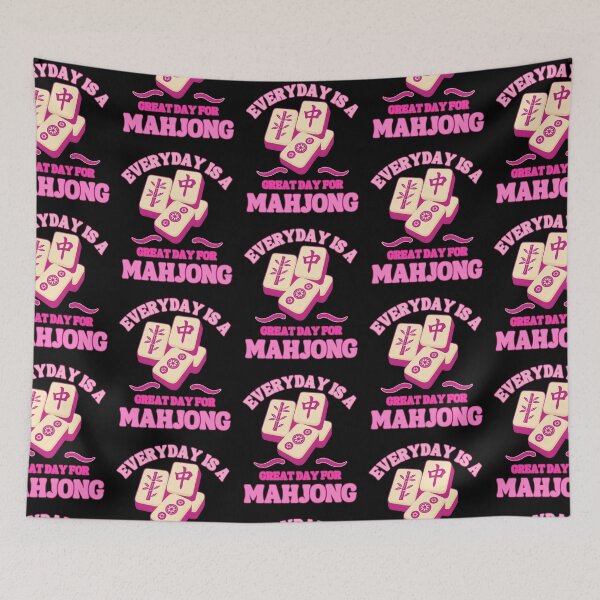 Item preview, Everyday Is A Great Day For Mahjong designed and sold by NinniSilver.