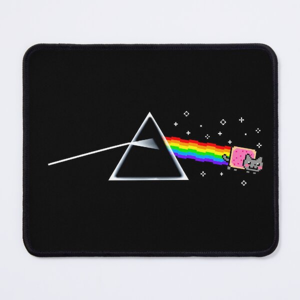 Item preview, Nyan Cat Rainbow Prism Retro Internet designed and sold by TrxshWear.