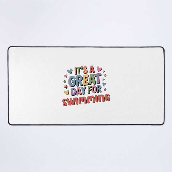 Item preview, It's a Great Day for Swimming - Funny Swimming Lover Design designed and sold by Angelizen.