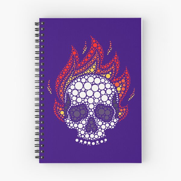 Item preview, Colorful Dot Art Skull designed and sold by Paolo-Bandal.