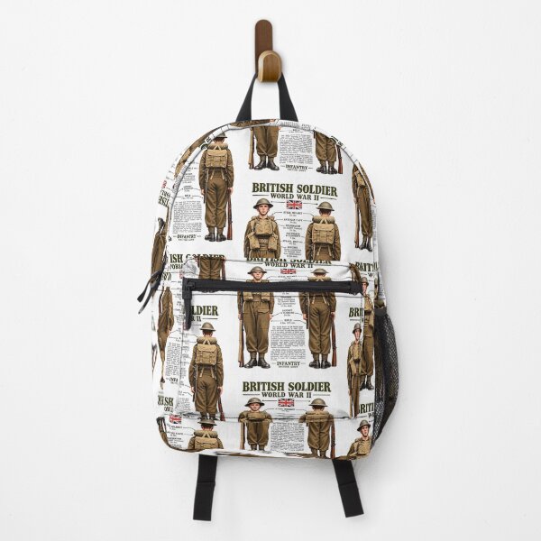 Item preview, British Soldier – World War II Vintage Military Infantry Design designed and sold by Marginalia Workshop.