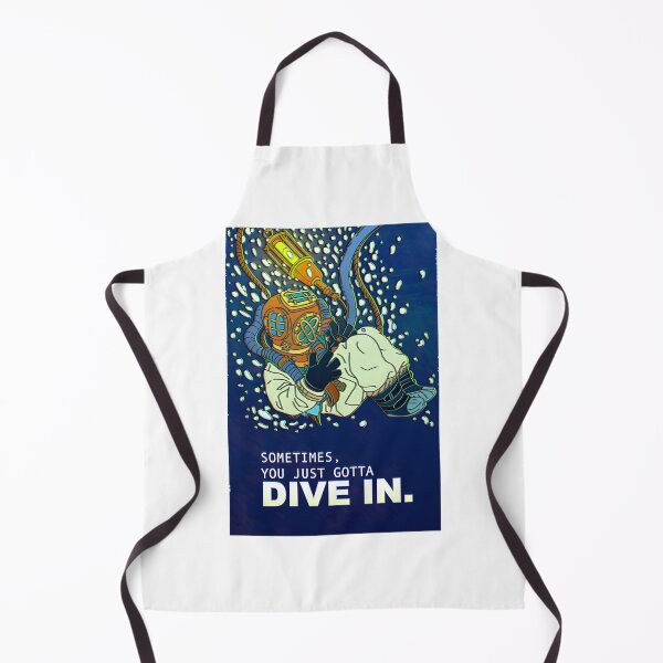 Item preview, Vintage Diving Suit Illustration for Retro Underwater Exploration Enthusiasts designed and sold by zwaftney.