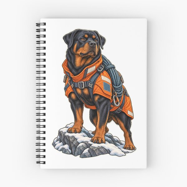 Item preview, Rottweiler Alpine Rescue Scout designed and sold by PlanetPiperArt.